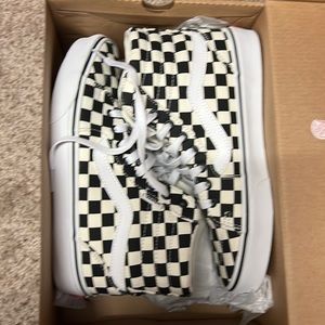 Brand new Van Filmore Hi Checkerboard